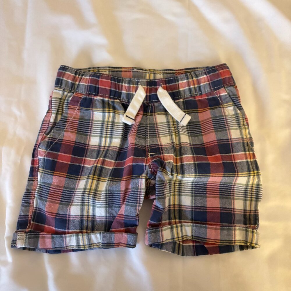 Carter's 2T boys red, white & blue shorts